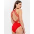 Совместный купальник UNICONF CBI241 ROS SPIRIT OF COLOURS, Цвет: красный, Размеры: L, изображение 3