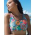 Купальный лиф-топ UNICONF CBB225 V1 GARDEN OF DELIGHTS, Цвет: голубой, Размеры: S