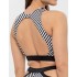 Верх купальника UNICONF CBB233 V1 SPICY STRIPES, Цвет: черно-белый, Размеры: L, изображение 2