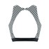 Верх купальника UNICONF CBB233 V1 SPICY STRIPES, Цвет: черно-белый, Размеры: L, изображение 5