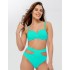 Зеленый купальный бюст-бандо UNICONF CBS242 MNT SPIRIT OF COLOURS, Цвет: мята, Размеры: 70B, изображение 3