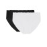 Набор трусов из хлопка Dim BODY TOUCH Cotton 0A6L (2 шт) черный и белый, Цвет: черный/белый, Размеры: XXS/XS, изображение 3