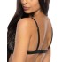 Маленький треугольный бюстгальтер MAT MARION bezowo-czarny M-3539-0, Цвет: черный, Размеры: 70C, изображение 2
