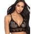 Эластичный бюстгальтер топ MAT TIGGY M-3551-0, Цвет: черный, Размеры: M, изображение 3