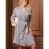 Халат женский трикотажный Mia-Amore CHRISTEL 1903, Цвет: cерый меланж, Размеры: L/XL, изображение 5