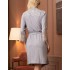 Халат женский трикотажный Mia-Amore CHRISTEL 1903, Цвет: cерый меланж, Размеры: L/XL, изображение 2