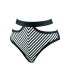 Высокие полосатые плавки UNICONF CBC233 V1 SPICY STRIPES, Цвет: черно-белый, Размеры: L, изображение 4