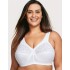 Хлопковый бюстгальтер без косточек Glamorise GI1001 белый, Цвет: белый, Размеры: 80C, изображение 3