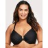 Бюстгальтер с мягкой чашкой Glamorise GI1247 черный, Цвет: черный, Размеры: 80D, изображение 5