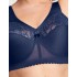 Бюстгальтер с широкими лямками Glamorise GI1000 синий, Цвет: синий, Размеры: 90C, изображение 5