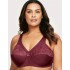 Бюстгальтер с широкими лямками Glamorise GI1000 темно-бордовый, Цвет: темно-бордовый, Размеры: 90B, изображение 3