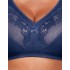Бескаркасный бюстгальтер минимайзер Glamorise GI1003 темно-синий, Цвет: темно-синий, Размеры: 85C, изображение 5