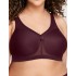 Бюстгальтер мягкий без косточек Glamorise GI1005 винный, Цвет: винный, Размеры: 95H