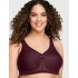 Бюстгальтер мягкий без косточек Glamorise GI1005 винный, Цвет: винный, Размеры: 95H, изображение 3