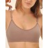 Топ со съемными вкладышами MY BR364 chocolate, Цвет: коричневый, Размеры: XL