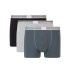 Трусы мужские боксеры в наборе (3 шт) Dim 09B7 серый/гранит/черный, Цвет: серый/гранит/черный, Размеры: M, изображение 2