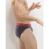 Трусы слипы мужские набор (3 шт) Dim 6595/3 серый/красный/черный, Цвет: серый/красный/черный, Размеры: M, изображение 3 Трусы слипы мужские набор (3 шт) Dim 6595/3 серый/красный/черный, Цвет: серый/красный/черный, Размеры: M, изображение 3