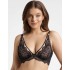 Кружевной мягкий бюстгальтер Esotiq KATIE 40562 черно-бежевый, Цвет: черный+бежевый, Размеры: 70C, изображение 3