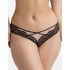 Трусики бразилиана Esotiq KATIE 40564 черно-бежевый, Цвет: черный+бежевый, Размеры: M
