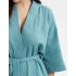Халат кимоно из хлопкового муслина Esotiq LOONY 40634, Цвет: морская волна, Размеры: M, изображение 3