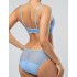 Голубой купальник монокини Opium SF-42, Цвет: голубой, Размеры: L, изображение 2
