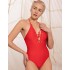 Красный совместный купальник Opium SF-68, Цвет: красный, Размеры: L
