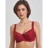 Бюстгальтер балконет Simona M 608 румба, Цвет: румба, Размеры: 75F, изображение 3
