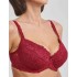 Бюстгальтер балконет пуш-ап Simona M 870 румба, Цвет: румба, Размеры: 80B, изображение 3