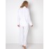 Домашний комплект с брюками Aruelle SIMONE SET, Цвет: белый, Размеры: 2XL, изображение 3