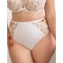 Высокие женские трусы Kris Line YES high waist, Цвет: белый, Размеры: M