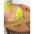 Плавки бразилиана женские Kris Line IBIZA brasyliana, Цвет: желтый, Размеры: M, изображение 4