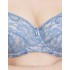 Бюстгальтер мягкий с подкроем Lina A 6017 / 6117 ниагара-серебристый пион, Цвет: ниагара/пион, Размеры: 75D, изображение 4