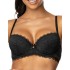 Бюстгальтер балконет пуш-ап MAT ESTELLE czarny M-0198-11-1, Цвет: черный, Размеры: 65B