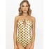 Слитный купальник в горох Sielei CO50 oro, Цвет: oro (золотой), Размеры: 80B