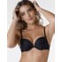 Бюстгальтер гладкий с пуш-ап Wonderbra W8144 черный, Цвет: черный, Размеры: 70C, изображение 3