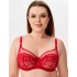 Полумягкий бюстгальтер Milavitsa 124930 рубин/нюд, Цвет: рубин/нюд, Размеры: 85B, изображение 3