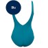 Слитный купальник Sielei PEARLS PE51 blu, Цвет: blu (синий), Размеры: 75D, изображение 4
