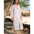 Длинная туника с капюшоном Mia-Amore ARGENTINA 6886, Цвет: белый, Размеры: L