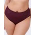 Трусы слипы высокая талия Misstyle 5024 темный виноград, Цвет: темный виноград, Размеры: XL
