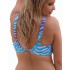 Верх купальника с мягкой чашкой Akcent AN260 M, Цвет: бело-синий, Размеры: 90D, изображение 2