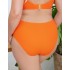 Плавки женские высокие Kris Line MADERA high waist org, Цвет: оранжевый, Размеры: M, изображение 2