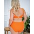 Плавки женские высокие Kris Line MADERA high waist org, Цвет: оранжевый, Размеры: M, изображение 5
