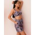 Комплект из вискозы топ и шорты Mia-Mia ALBA 16502, Цвет: cиреневый, Размеры: S, изображение 3