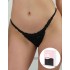 Хлопковые стринги Janira FRESH COTTON LACE 1036811 TANGA в наборе (2шт) black, Цвет: black (черный), Размеры: L/XL
