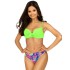 Яркий раздельный купальник Lorin L2505/3, Цвет: салатовый, Размеры: 75D