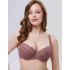 Бюстгальтер балконет пуш-ап Nikol Djumon 132 10 кофейно-розовый, Цвет: кофейно-розовый, Размеры: 70B, изображение 3
