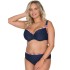 Купальный лиф мягкий Akcent AN242 M, Цвет: темно-синий, Размеры: 100E, изображение 3