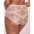 Кружевные высокие трусы Alles SUBLIME classic beige, Цвет: бежевый, Размеры: L, изображение 2