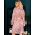 Атласный пеньюар LIVIA CORSETTI LC 90599 MARNIVMA SZLAFROK, Цвет: пудровый, Размеры: S/M, изображение 2