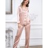 Атласная пижама тройка Mia-Mella JULIA 8735 светлая пудра, Цвет: светлая пудра, Размеры: M, изображение 3